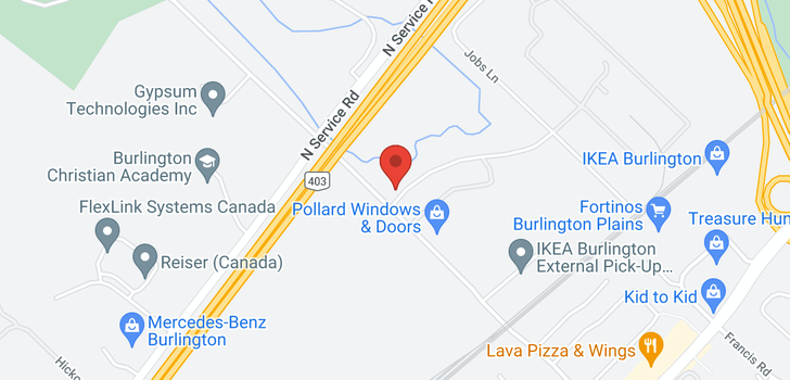 map of 1231 KING RD